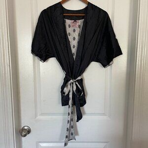 Victoria's Secret Sexy Little Things Short Satin Robe Size S/M